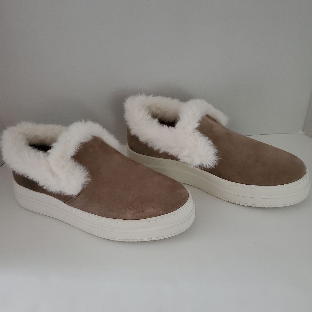 J/Slides NYC Neel Suede Slip-On Sneaker Size 7.5